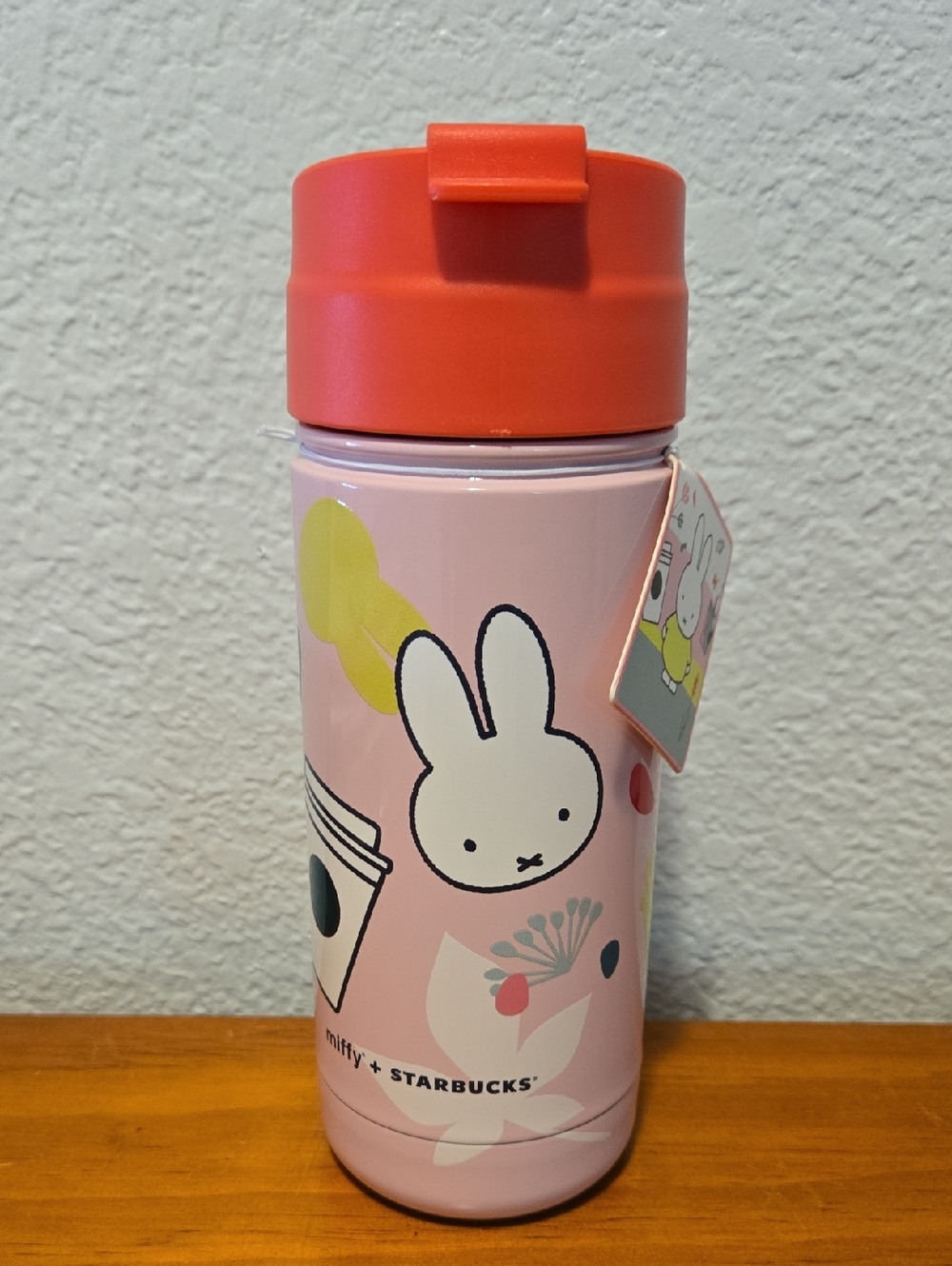 Miffy + Starbucks Pink Stainless Steal Tumbler NWT 18 Oz